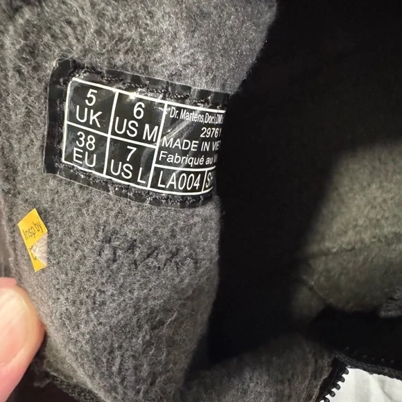 Dr. Martens Dark Brown Leather Zip Up Ankle Boots - Picture 5 of 6